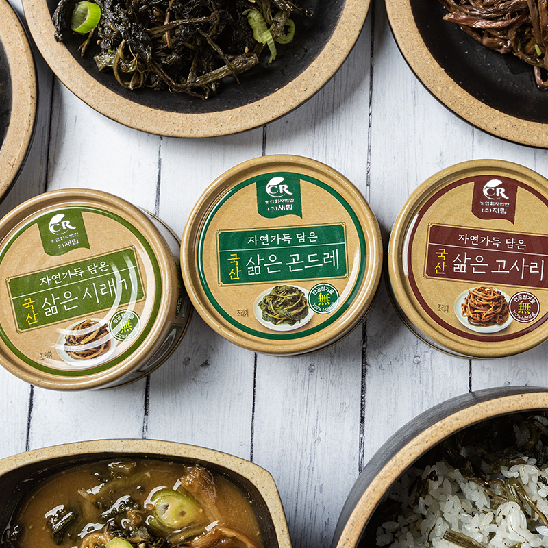 채림,통조림 3종세트,국산 나물,시래기,곤드레,고사리,시래기캔,곤드레캔,고사리캔,통조림나물,간편나물,냉동시래기,삶은 곤드레,양구펀치볼 시레기,양구펀치볼,삶은시래기,삶은고사리,캔나물,캔,간편조리,통조림,캔,간편나물